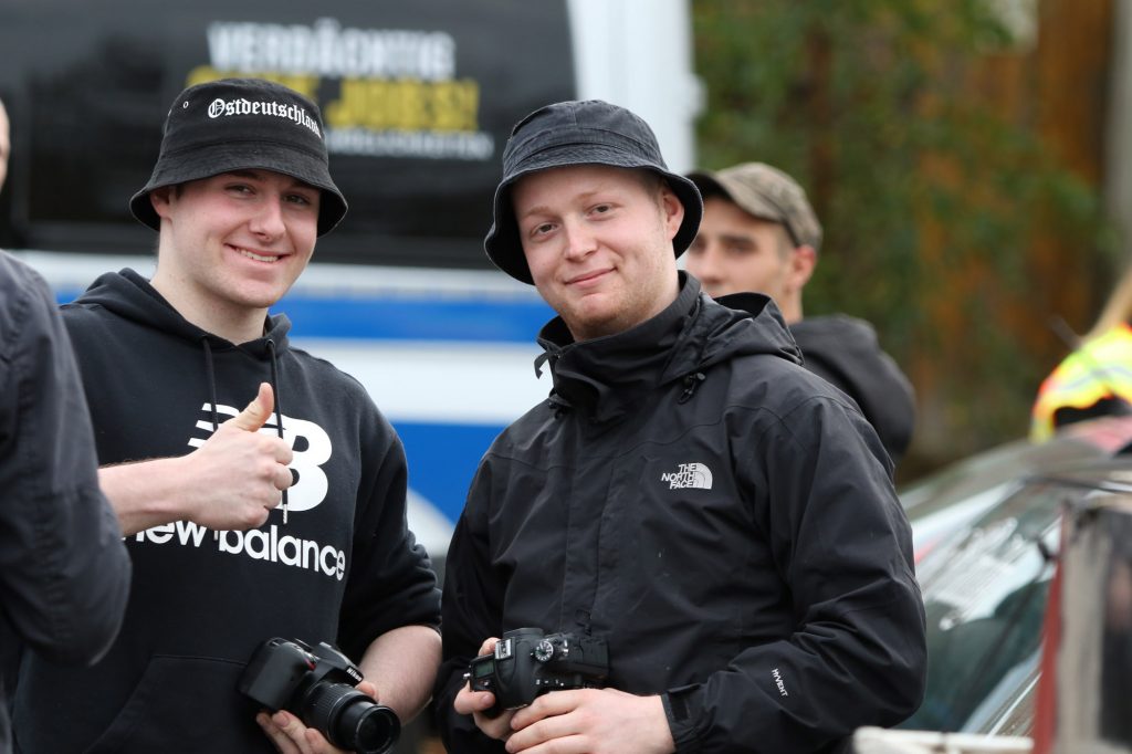 Florian Fischer und Leon Ringl beim “Schild und Schwert” in Ostritz am 2.11.2018