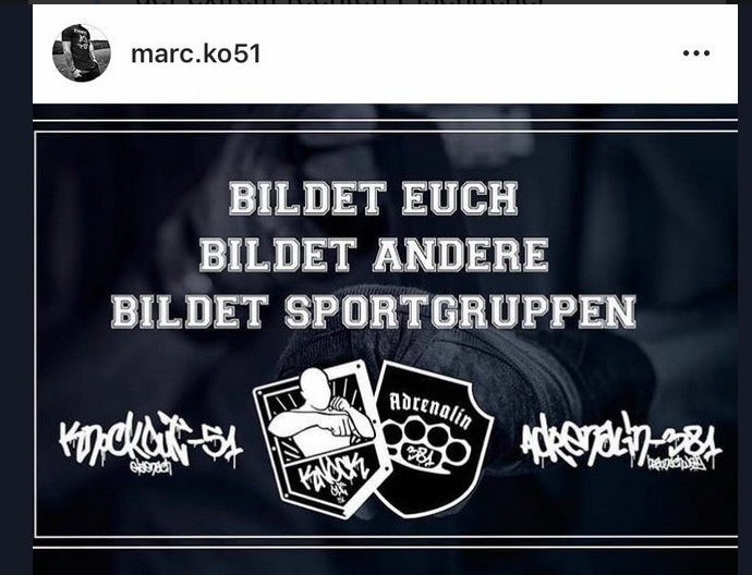 Grafik Knockout 51 und Adrenalin Braunschweig