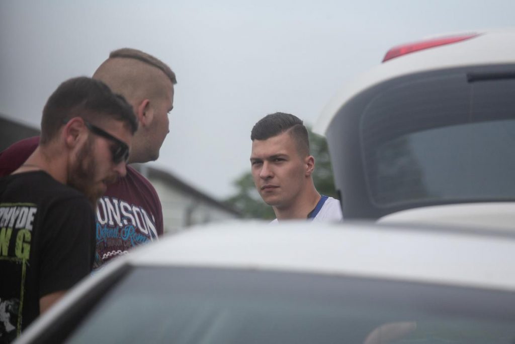 Maximilian Andreas, Kevin Noeske und Saskia Reus beim TIWAZ in Grünhain-Beierfeld am 8.6.2018